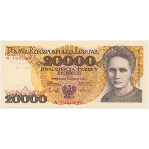 20.000 złotych 1989 - W