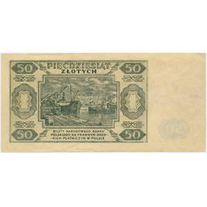 Falsyfikat z epoki 50 złotych 1948
