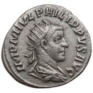 Filip I Arab (244-249 n.e.) Antoninian, Rzym - 1000 lat Rzymu