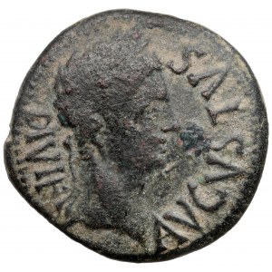 Oktawian August (27 p.n.e.-14 n.e.) Brąz, Hispania, Tarraconensis, Ercavica