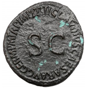 Kaligula (37-41 n.e.) As - Pośmiertna emisja Germanika