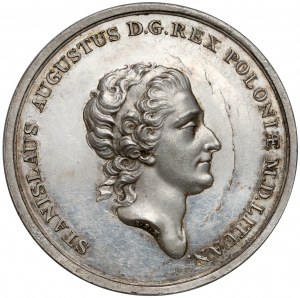 Poniatowski, Medal 1782, Onufry Orłowski - 1 z 5 - RZADKOŚĆ