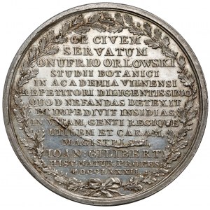 Poniatowski, Medal 1782, Onufry Orłowski - 1 z 5 - RZADKOŚĆ