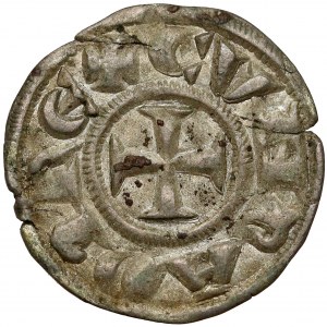 Italy, Republic of Genoa, Denar (1272-1339)