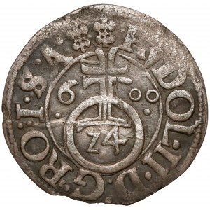 Schleswig-Gottorp, Johann Adolf, 1/24 taler 1600