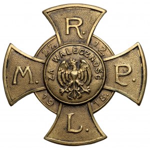 Pamiątkowy Krzyż ZA WALECZNOŚĆ Rady Ludowej Miasta Poznania