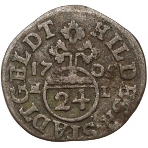 Hildesheim-Stadt, 1/24 taler 1705 HL