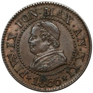 Papal States, Pius IX, Centesimo 1866