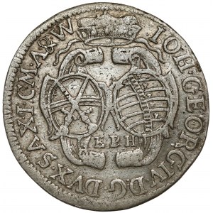 Saschen, Johann Georg IV, 1/12 taler 1694 EPH, Leipzig