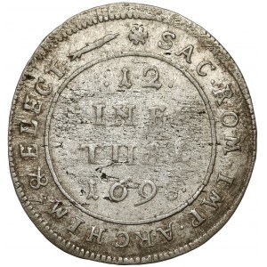 Saschen, Friedrich August, 1/12 taler 1698 EPH, Leipzig