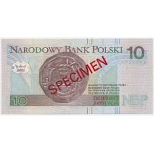 10 złotych 1994 - WZÓR - AA 0000000 - Nr 1889