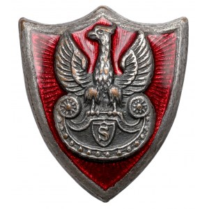 Odznaka patriotyczna - Orzełek strzelecki na tarczy