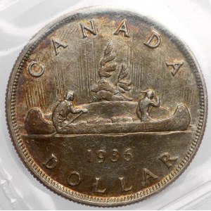 Canada, George V, Dollar 1936