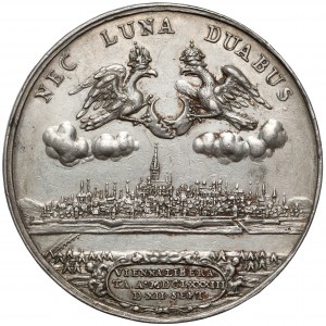 Jan III Sobieski, Medal Zwycięstwo pod Wiedniem 1683 (Höhn) RZADKI