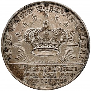 Poniatowski, Medal koronacyjny 1764 r. (Pingo) - srebro