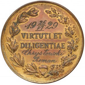 Medal, Nagroda dla Ucznia Zakładu w Chyrowie 1901 (1929)
