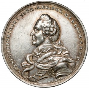 Poniatowski, Medal Stanisław Lubomirski 1771 - bez laski - rzadki