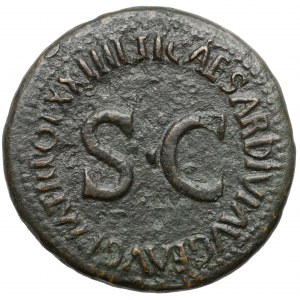 Tyberiusz (14-37 n.e.) Dupondius - IVSTITIA