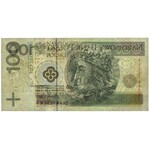 DESTRUKT 100 złotych 1994 - brak poddruku rewersu
