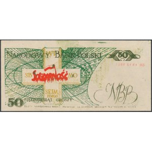 Solidarność, 50 groszy 1982 - Jaruzelski