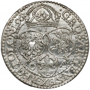 Zygmunt III Waza, Szóstak Malbork 1596 - piękny