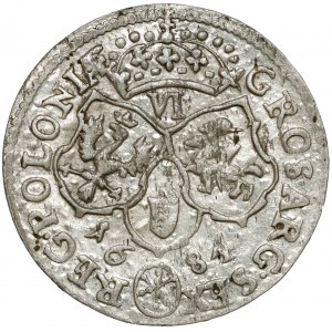 Jan III Sobieski, Szóstak Bydgoszcz 1684 TLB