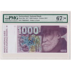 Switzerland, 1.000 Franken 1977