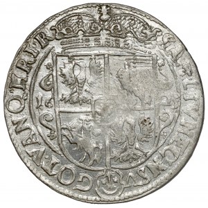 Zygmunt III Waza, Ort Bydgoszcz 1623 - PR M - labry z kwiatkami