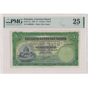 Palestyna, 1 Pound 1929