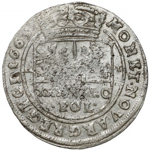 Jan II Kazimierz, Tymf Bydgoszcz 1665 AT - błąd SEERVATA