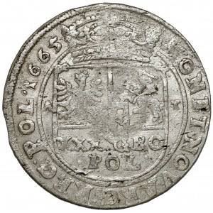 Jan II Kazimierz, Tymf Bydgoszcz 1665 AT