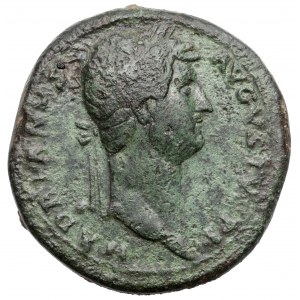 Hadrian (117-138 n.e.) Sesterc - Hilaritas