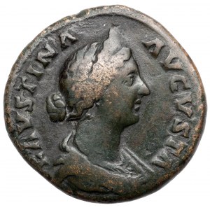 Faustyna II Młodsza (161-175 n.e.) Sesterc