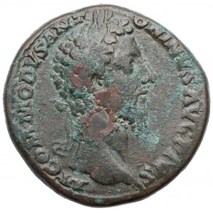 Kommodus (177-192 n.e.) Sesterc - Jowisz