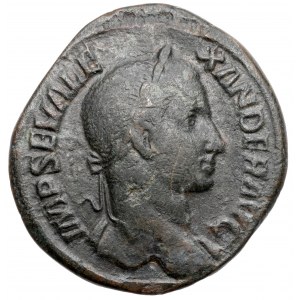 Aleksander Sewer (222-235 n.e.) Sesterc - Wiktoria