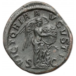 Aleksander Sewer (222-235 n.e.) Sesterc - Wiktoria