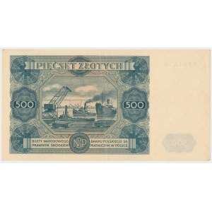 500 złotych 1947 - B