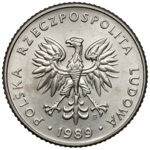 Próba NIKIEL 10 złotych 1989