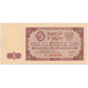 5 złotych 1948 - H