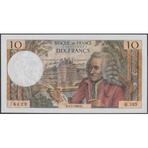 Francja, 10 Francs 1968