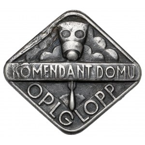 Odznaka KOMENDANT DOMU OPLG LOPP