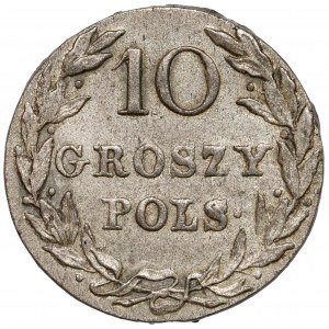 10 groszy polskich 1816 IB - pierwsza - b.ładna