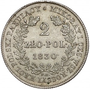 2 złote polskie 1830 FH - ostatnie