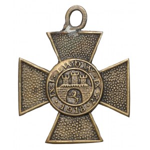 Miniaturka Krzyża Obrony Lwowa 1918