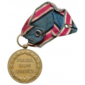 Medal pamiątkowy Za Wojnę 1918-1921 - wykonanie Mennicy