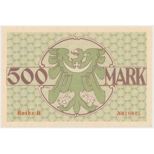 Guhrau (Góra Śląska), 500 mk 1922