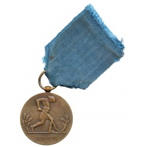 Medal X-lecia Odzyskanej Niepodległości - sygnatury A-B - b.rzadki