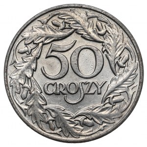 50 groszy 1938 - niklowane