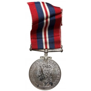 Wielka Brytania, Medal za II Wojnę Światową - oryginalne pudełko