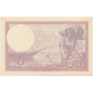 France, 5 Francs 1928